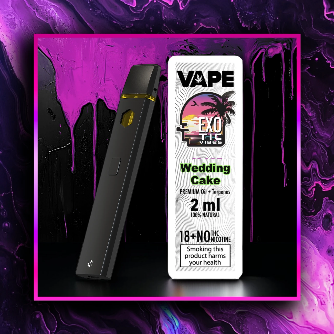 Wedding Cake HCT Premium Vape - 2.00 ml. - HCT vape